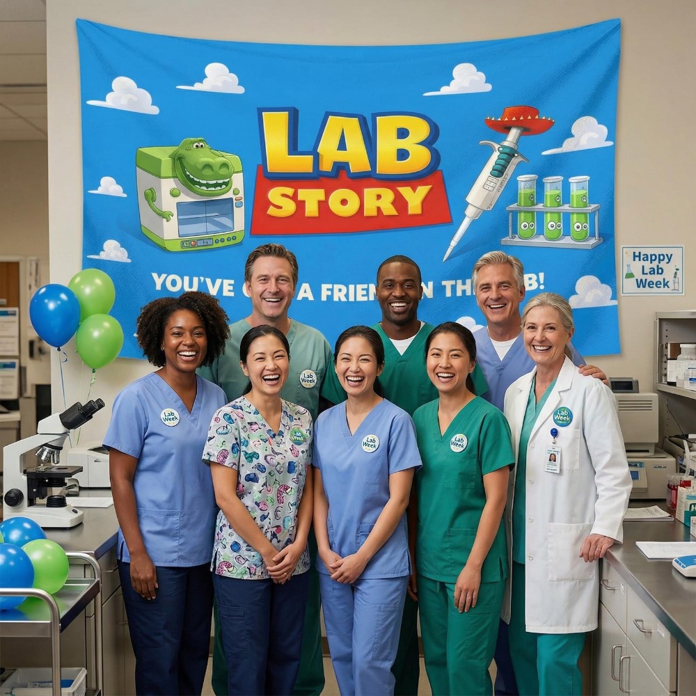 Lab Week 2026 Wandteppich mit  – Medical Lab Week 2026 Bewertung und Preis