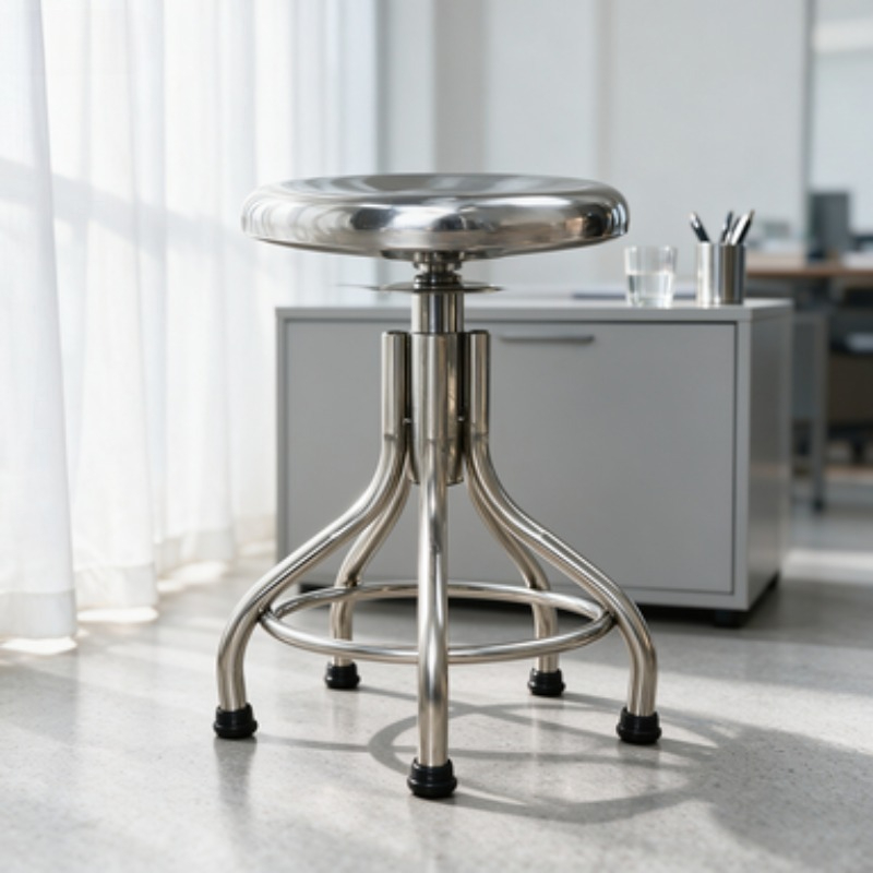 304 Edelstahl Drehbarer Runder – Medical Lab Chair Bewertung und Preis