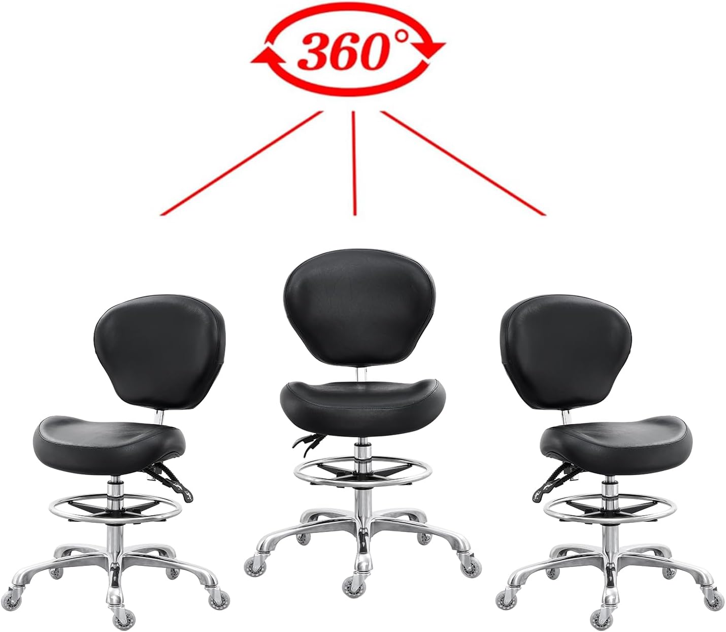 Zeichenstuhl mit Rückenlehne,  – Medical Lab Chair Bewertung und Preis
